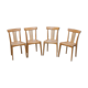 Lot 4 chaises Stella Luterma