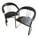 Lot chaises chromée