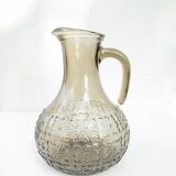 Vintage glass pitcher