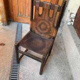 Craftsman Leather Chair, 1970s