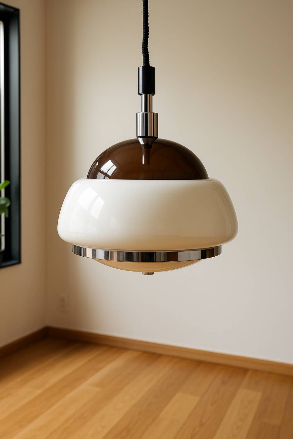 Vintage Em LYS pendant light, 70s