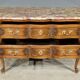 Walnut Sauté Crossbow Commode, Louis XV style – Early 20th century