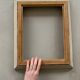 Old frame patinated 46x38 cm
