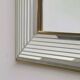 Vintage Disco Mirror Deknudt – Multi-Level Beveled Mirror Frame from the 1970s