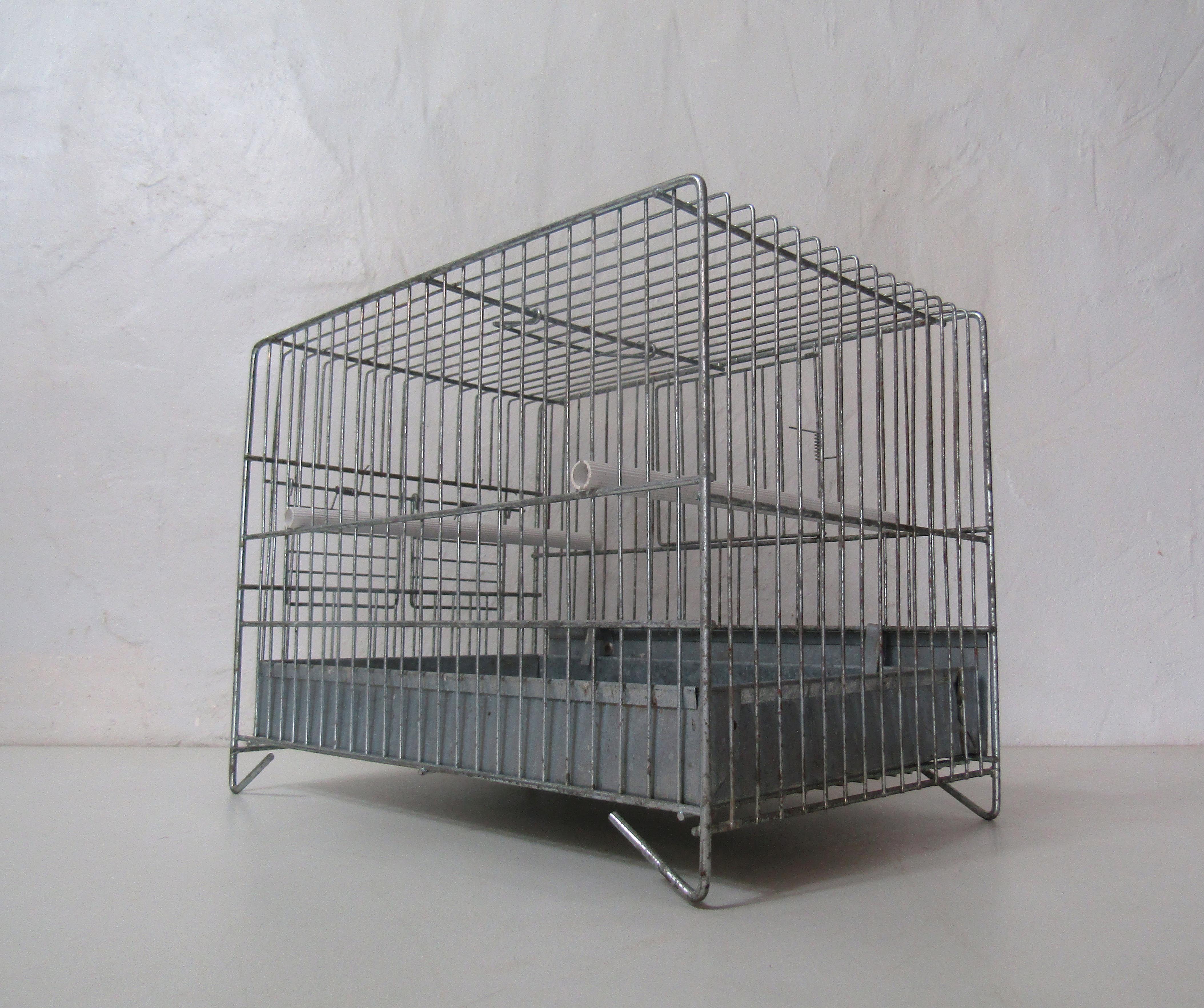Zinc birdcage