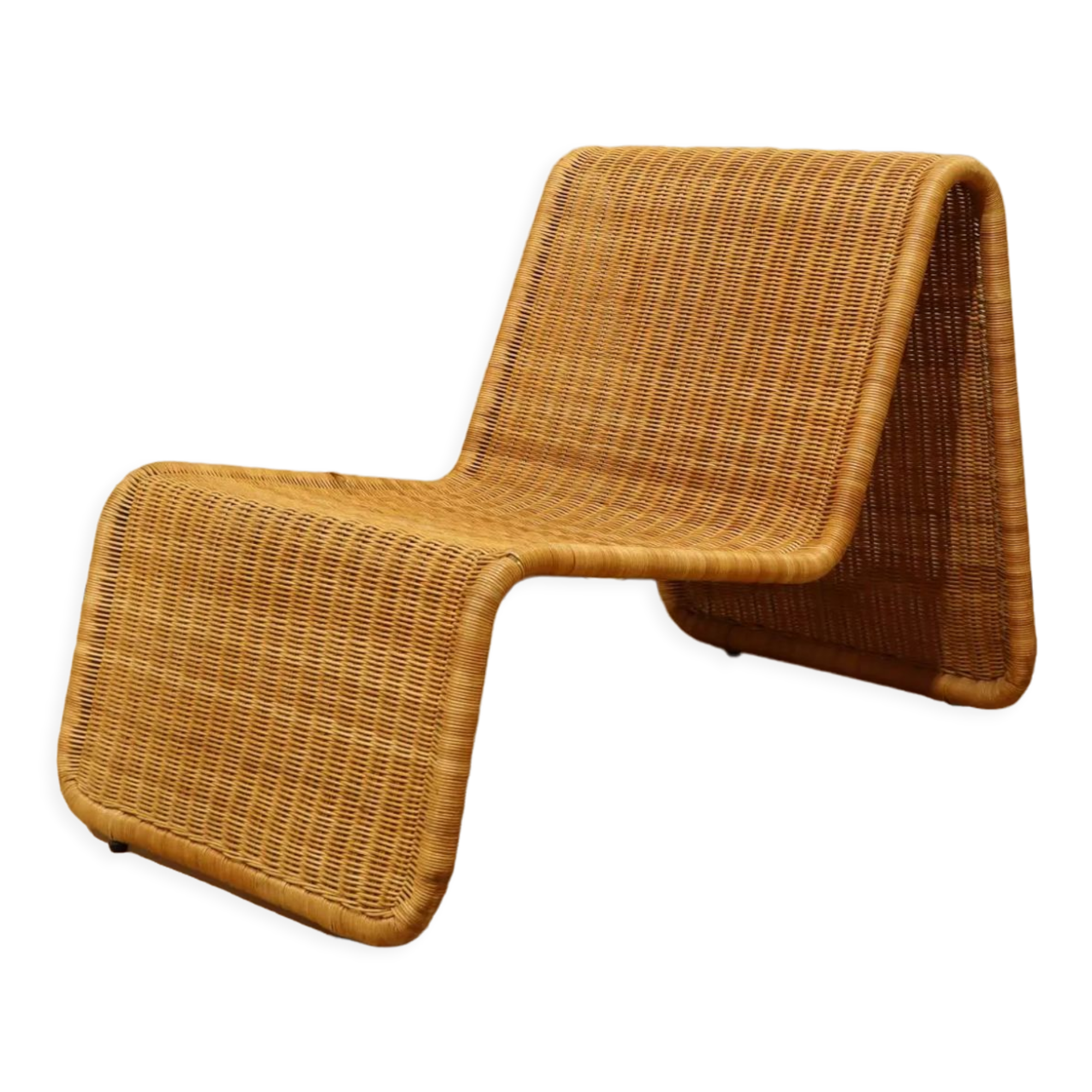 Vintage wicker chair