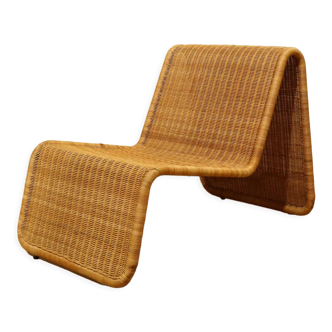 Vintage wicker chair
