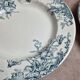 Set of 12 plates Terre de Fer Clairefontaine Cyclamens
