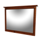 Beveled mirror solid wood molding