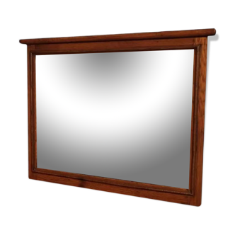Beveled mirror solid wood molding