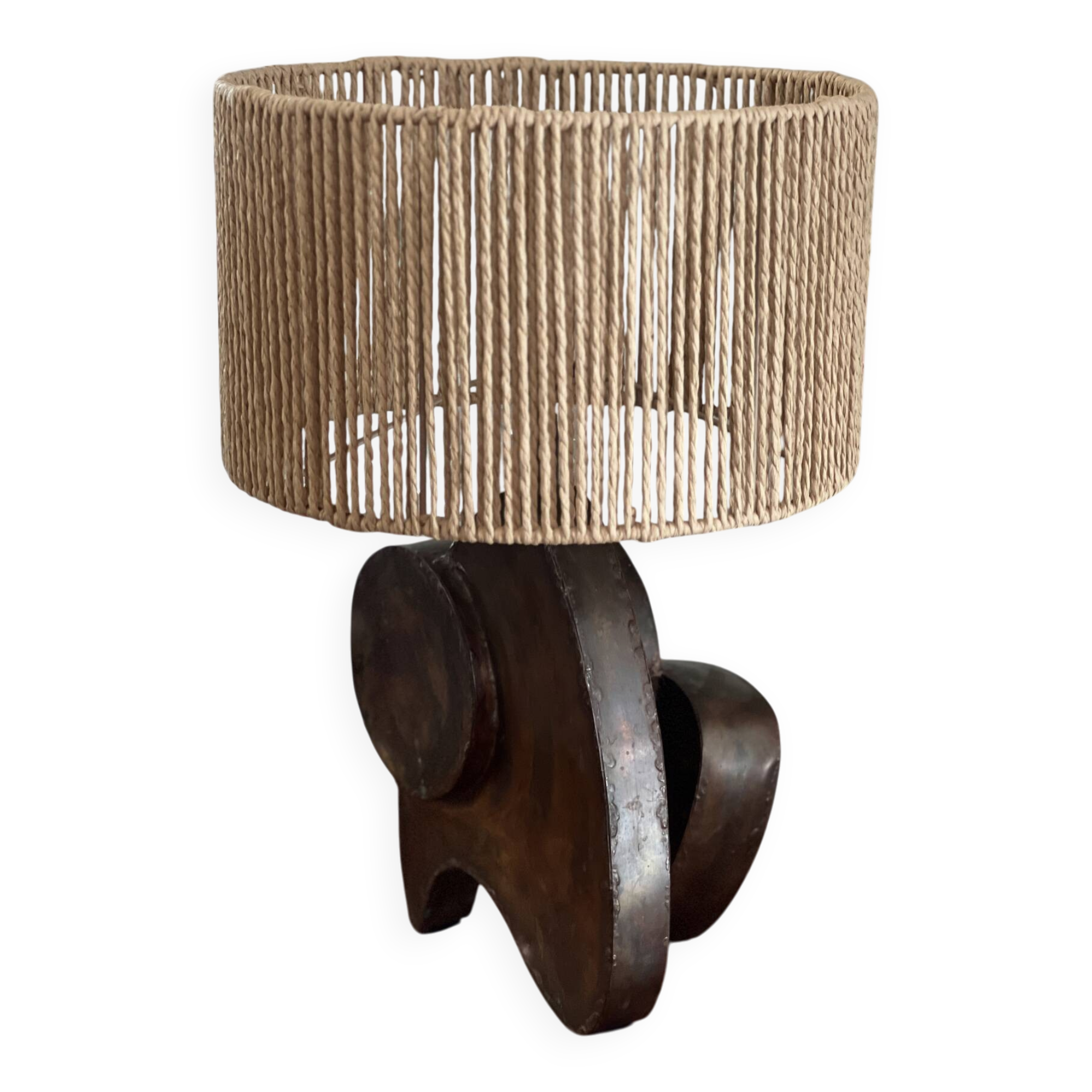 Brutalist lamp
