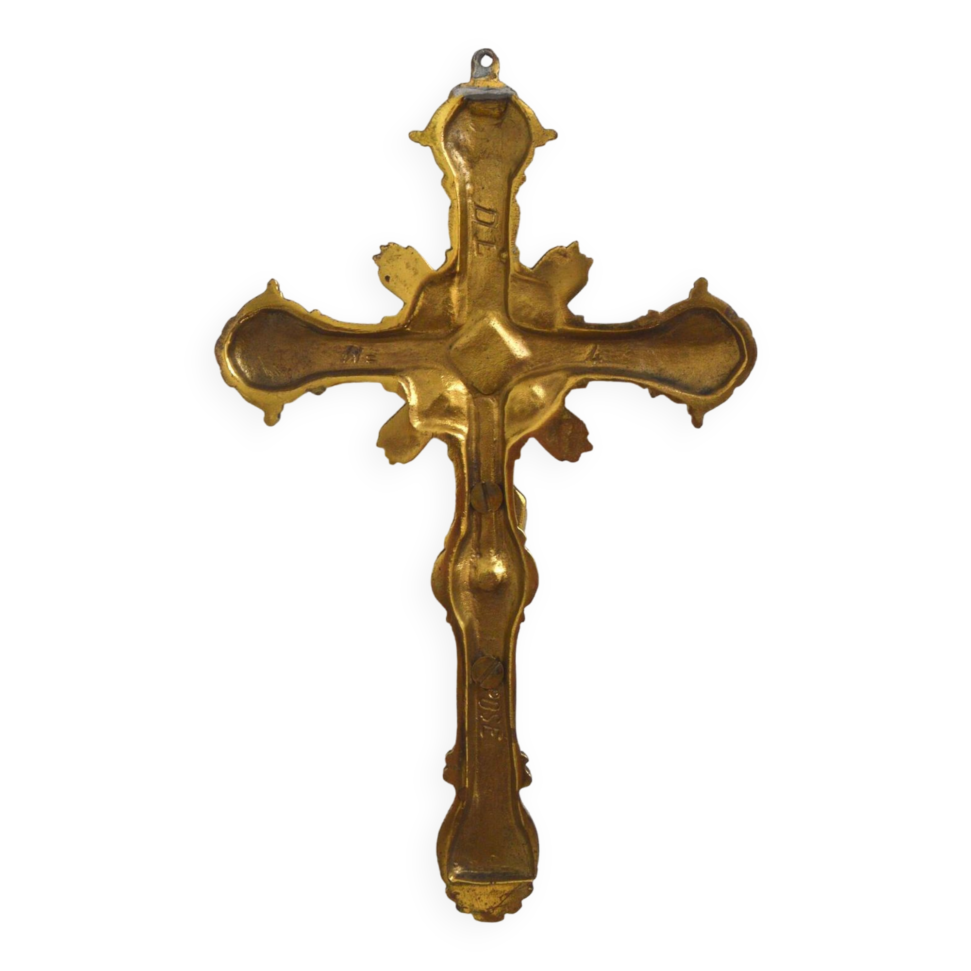 Brass crucifix