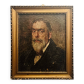 Portrait from 1916 signed by Jean Auguste Brunetton