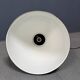 Large black enamel Bauhaus factory lamp