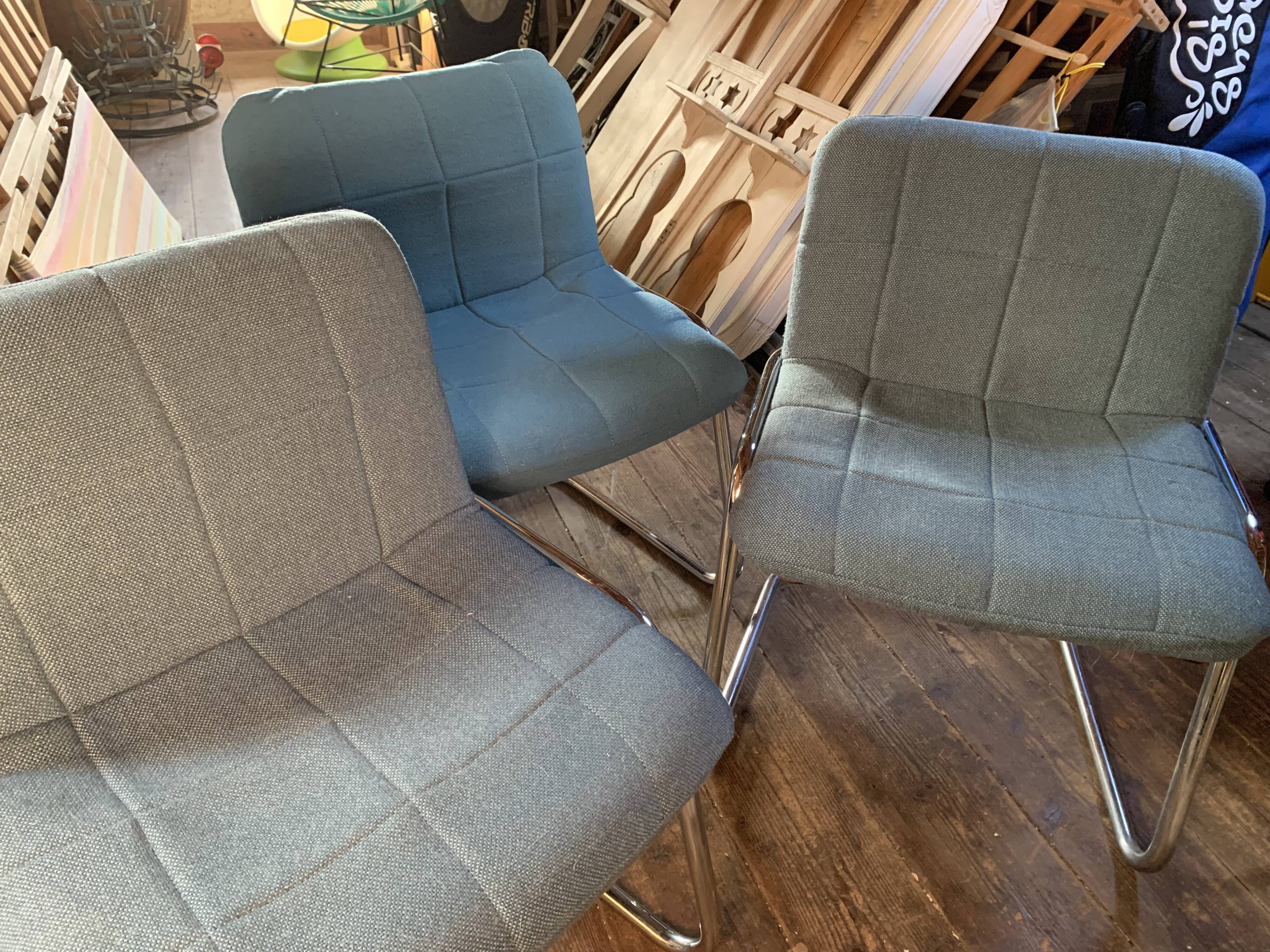 Chair Strom model of Yves Christin armchairs for Airbone, 70s