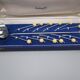 Vintage 60s olive or fruit liqueur service, new in box