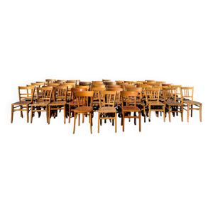 60 chaises bistrot vintage - baumann