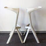 Pair of Miura stools by Konstantin Grcic for Plank, Italy