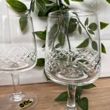 Set of 6 wine glasses