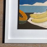 Nature morte sur panneau