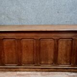 Center bank for solid oak store around 1880