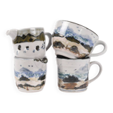 HIGHLAND STONEWARE coffee service, second hand.