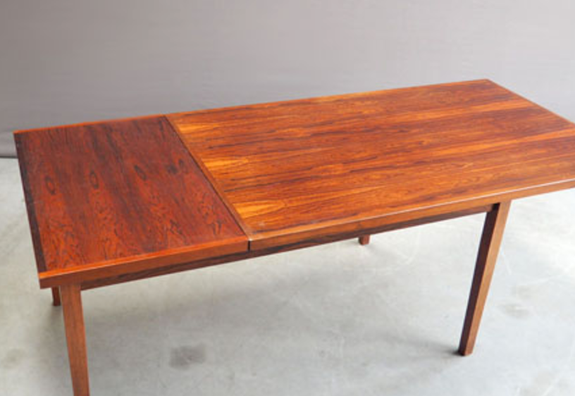 Table en palissandre années 60