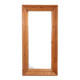 Grand miroir en pin vintage