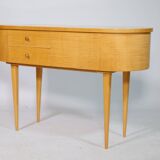 Vanity Table 1950s 1960s Makeup Sideboard
