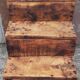 Marchepied en bois