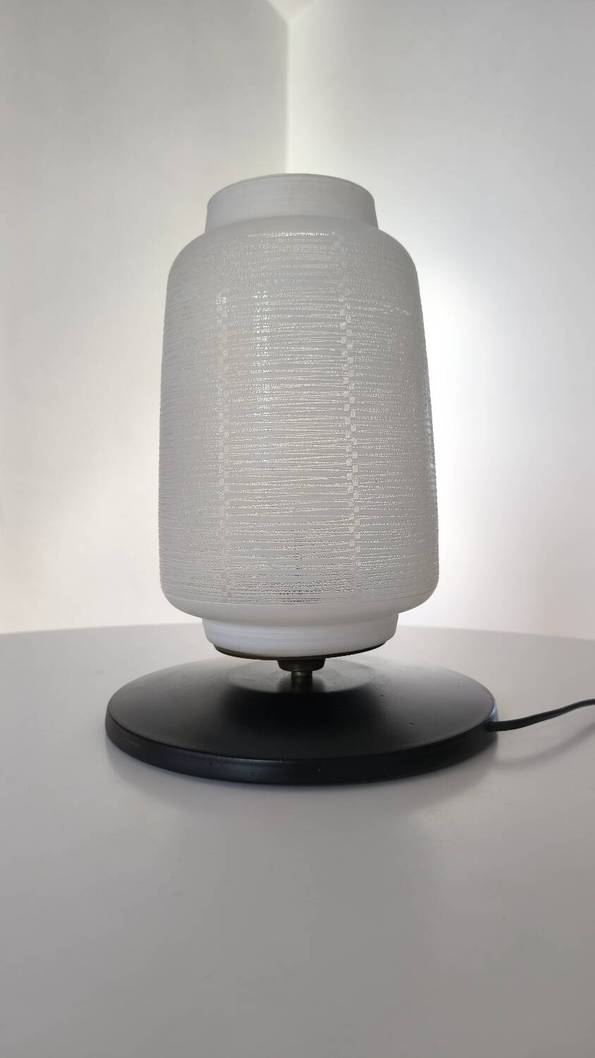 Japanese table lamp from Lunel, 1950