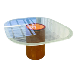 Tobia & Afra Scarpa - glass dining table "Tobia Alto"