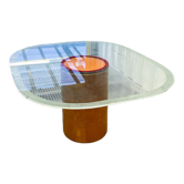 Tobia & Afra Scarpa - glass dining table "Tobia Alto"