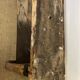 Old wooden craft workbench