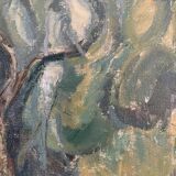 Vintage Oil on Canvas by Swedish artist Anna Munther (1915-2000)