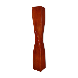 Lampadaire en fibre de verre orange