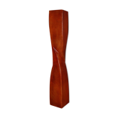 Orange fiberglass floor lamp design