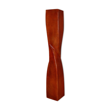 Lampadaire en fibre de verre orange design