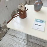 80s lacquered desk and mirror