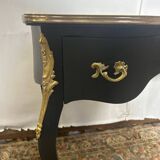 Louis XV style period flat desk, completely renovated