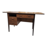 Vintage Danish teak drop-leaf desk 1960