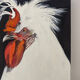 Coq - contemporary oil painting on canvas