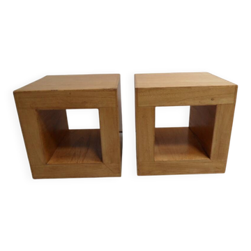 Vintage cube coffee tables 1960's