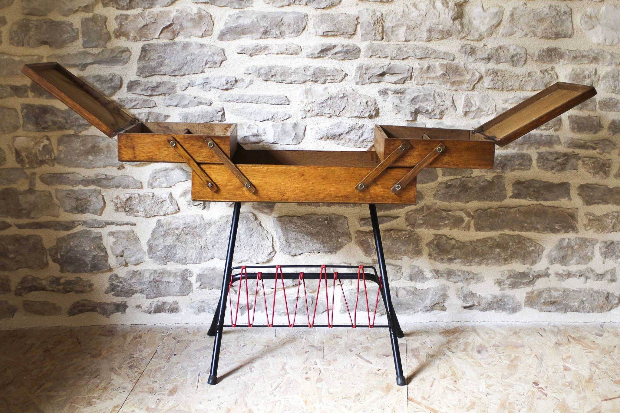 Travailleuse porte-revue scoubidou