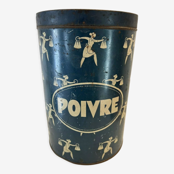 Round box "Poivre Saveret "