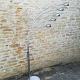 Chromium thrush floor lamp