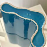 Biomorphic ceramic vase