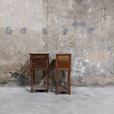 Pair of art deco bedside tables