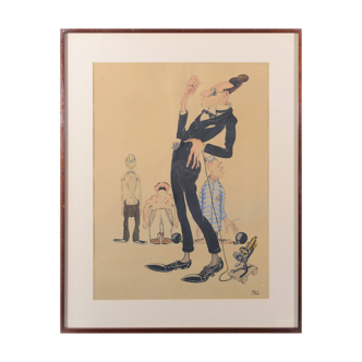 Raba 1926 - Interesting Bizarre Cartoon