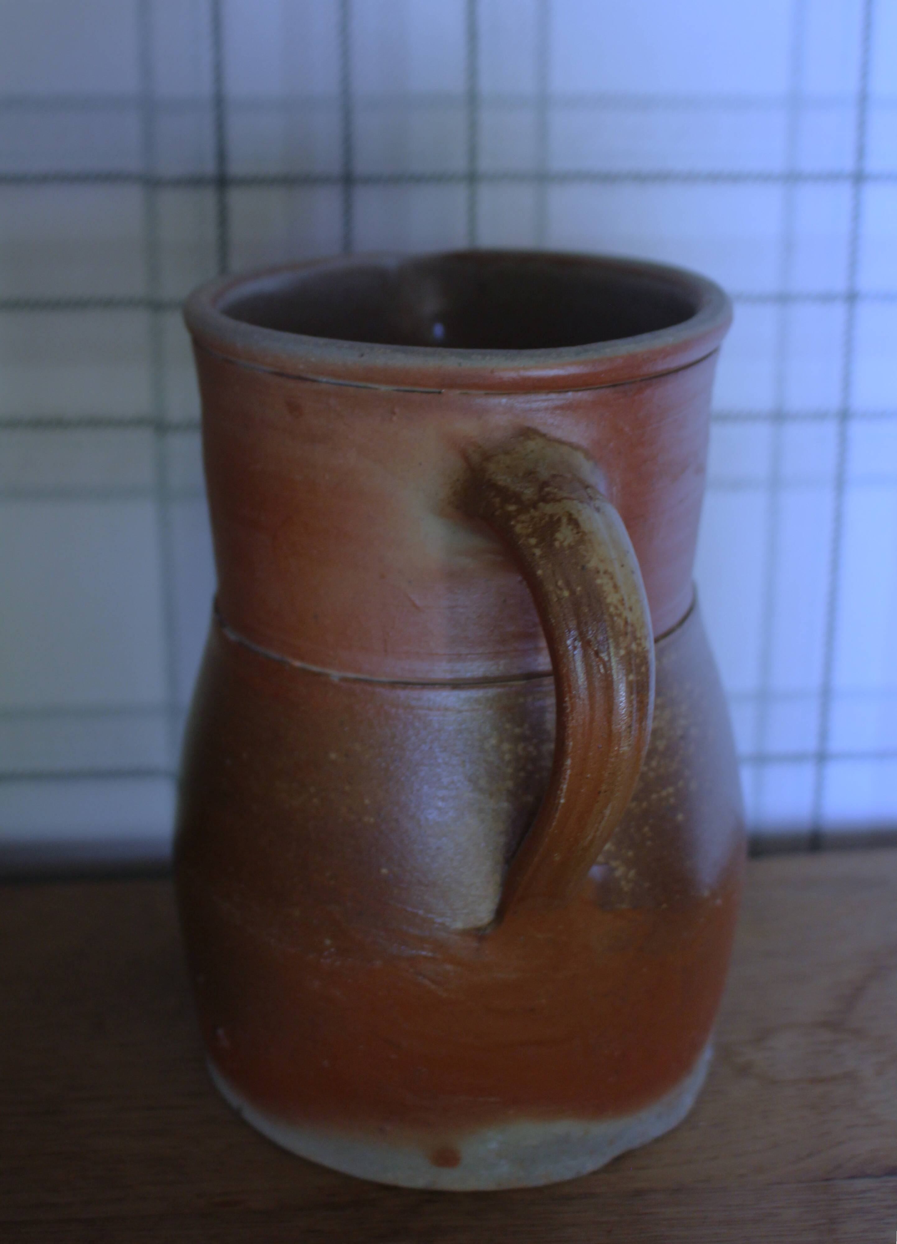 Carafe Cruche pot terre cuite anse bec verseur